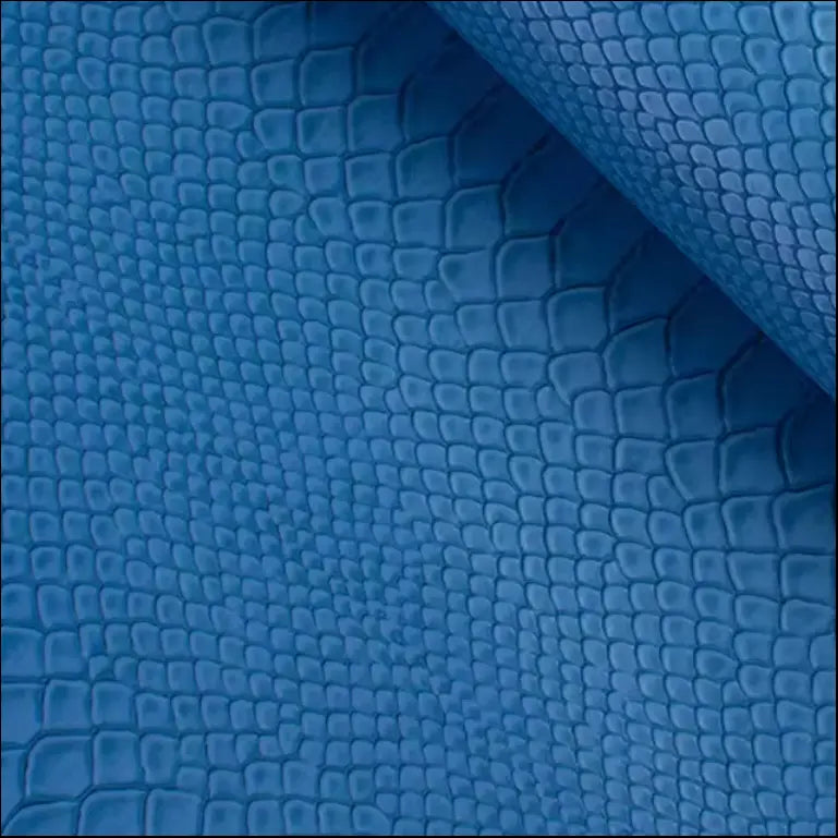 Artificial Brazil Snake Pattern Leather Fabric